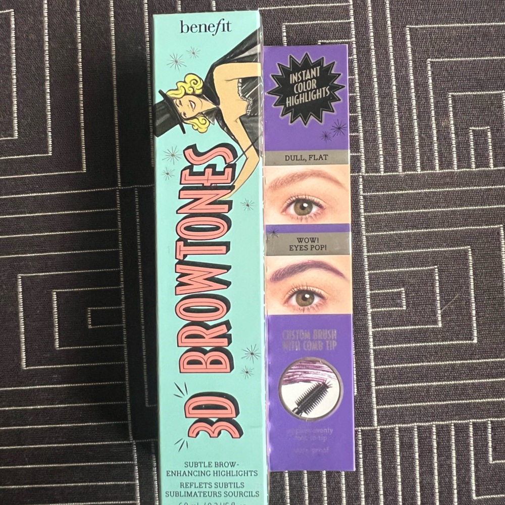 Benefit Cosmetics 3D Browtones *NIB* Brow Enhancer, Rich Purple